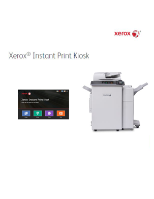 spec sheet, Instant Print Kiosk, Xerox, Executive Office Solutions