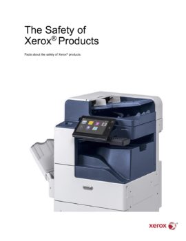 Safety facts, Xerox, go green, recycle, Environment, Executive Office Solutions