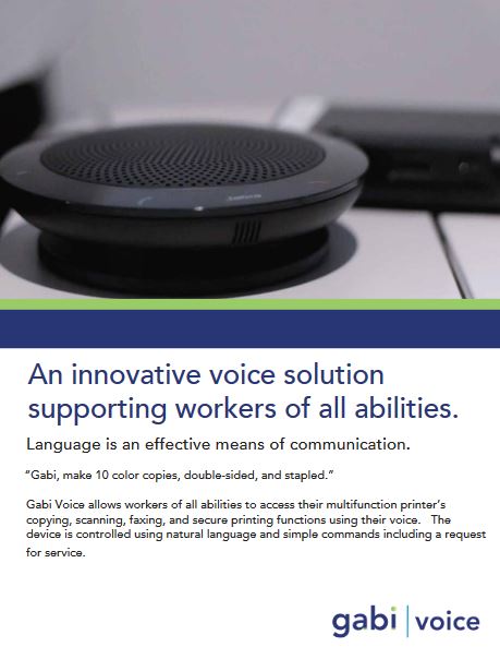 means of communication, Xerox, Siri, Gabi Voice, innovation, Executive Office Solutions