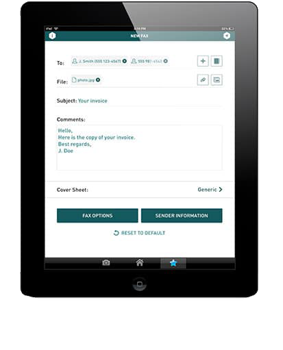Ipad Service, XMedius Fax, Executive Office Solutions
