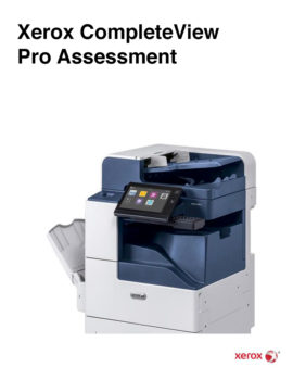 CompleteView Pro, Assessment, Xerox, Executive Office Solutions