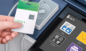 key card, login, security, electronic documents, Xerox, Connect Key, software, cloud, Executive Office Solutions